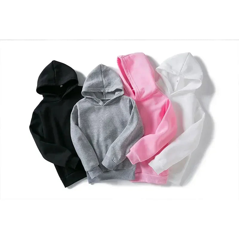 Fashion Kids Boy Hoodies Hoodies 2023 Spring Autumn Girls Casual Hoodies Sweatshirt Kids Solid Color Hoodies Sweatshirt New