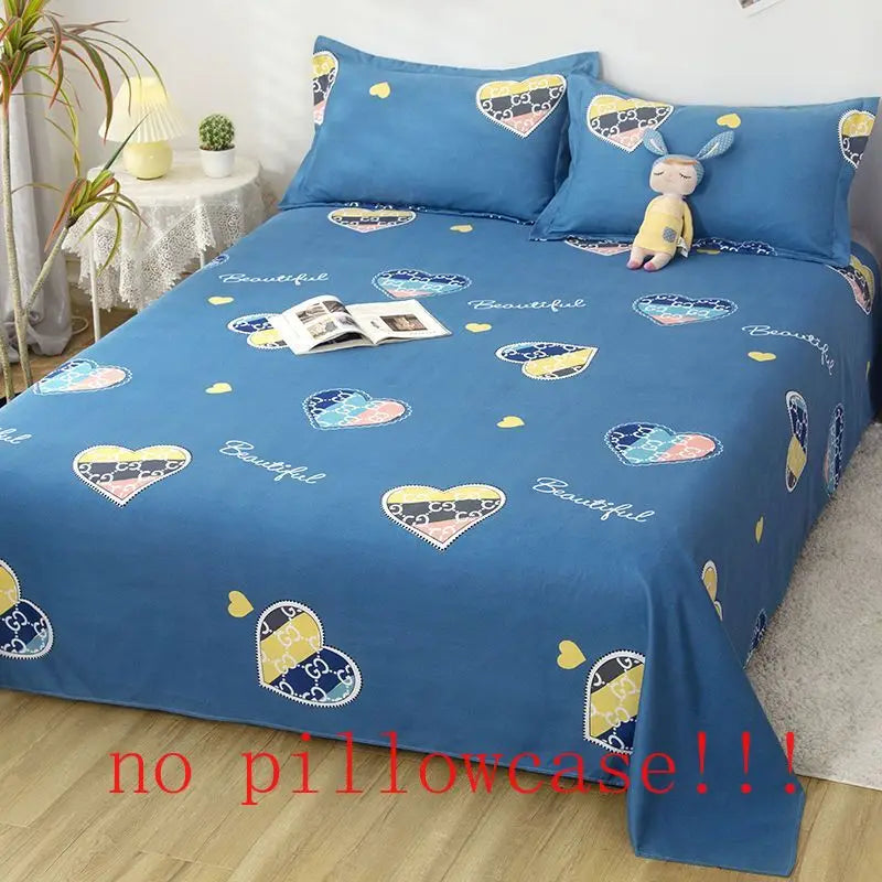 Bed Sheets Four Season Universal Household Fashion Comfortable Breathable Washable Non-slip Bedcover Bedding Luxury Bedspread