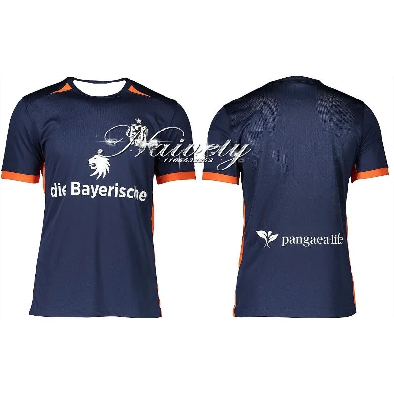 Summer2025/26New OutdoorFootball Speed Drying Top Adult and Children's Parent Child Jersey Munich Fan Edition 3D Printed T-shirt