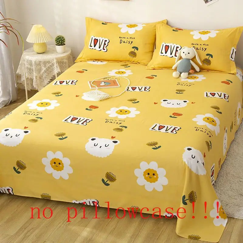 Bed Sheets Four Season Universal Household Fashion Comfortable Breathable Washable Non-slip Bedcover Bedding Luxury Bedspread