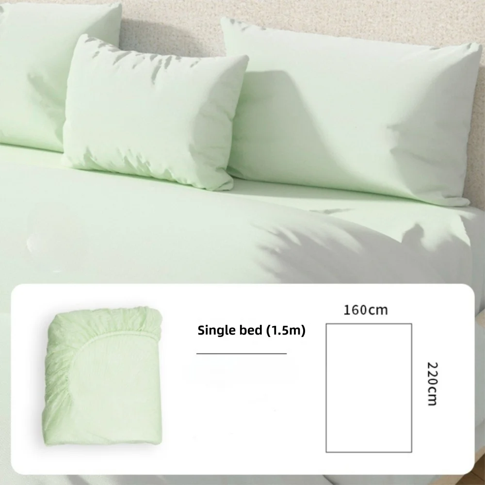 Soft Non-woven Disposable Fitted Sheet with Elastic Bands Non Slip Disposable Bed Sheet Single Bed Mattress Covers Travel