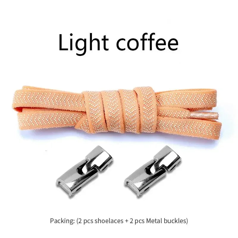 1 Pair Cross Locks Shoelaces for Sneakers Without Ties Elastic Flat Laces Kids Adult No Tie Shoelace Rubber Bands Shoe Laces