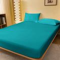 1 piece of solid color matte bed sheet, solid color bed cover for bedroom, bedding (excluding pillowcases)