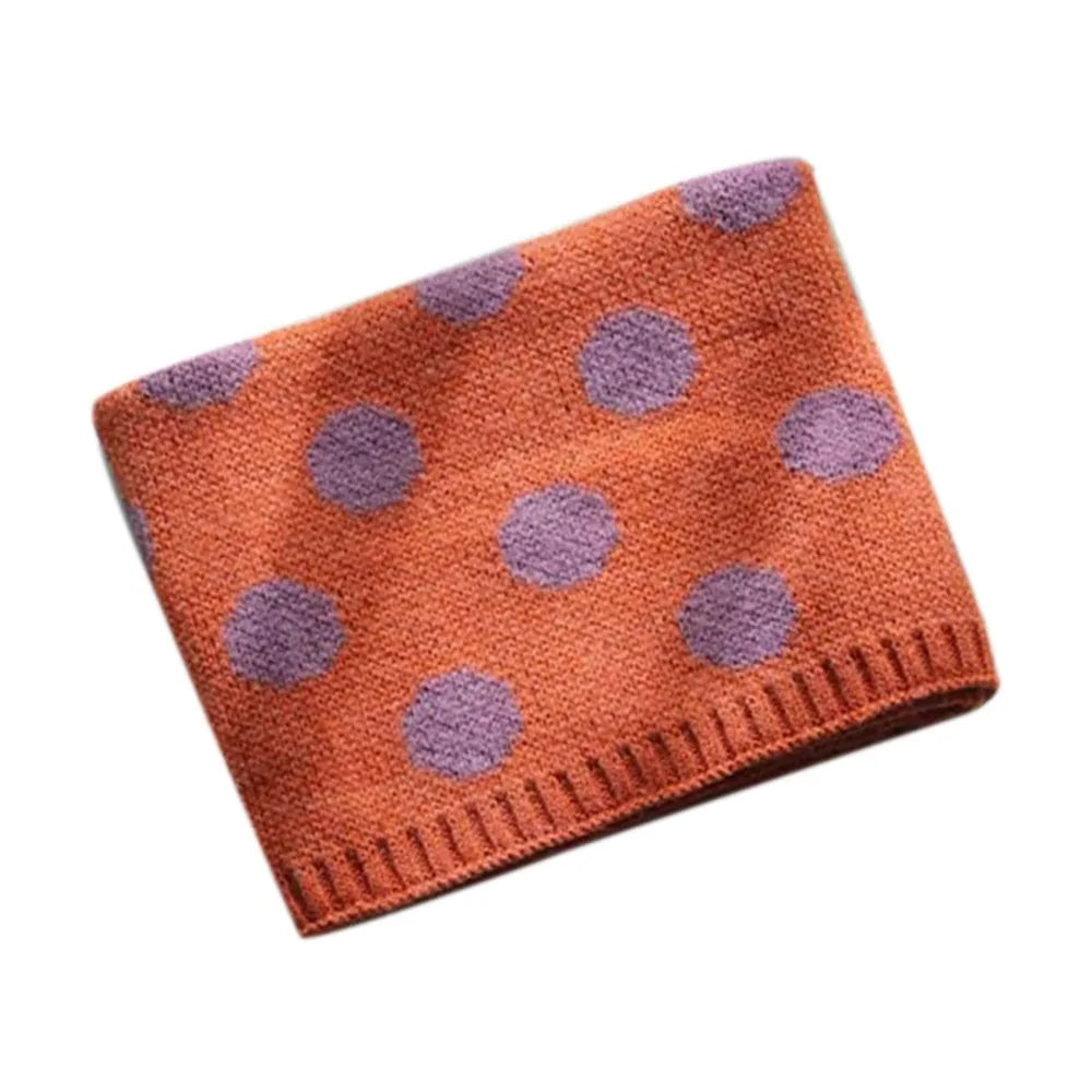 Bib Baby Thermal Neck Warmer Thickened Windproof Coldproof Boys Girls Knitted Scarf Neckerchief Warm Neck Cover Snood Cowl Tube