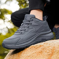 Hiking Men Sneakers Thick Soled Casual Shoes Men Cushioning Sports Shoes Outdoor Waterproof Walking Shoes Plus Size