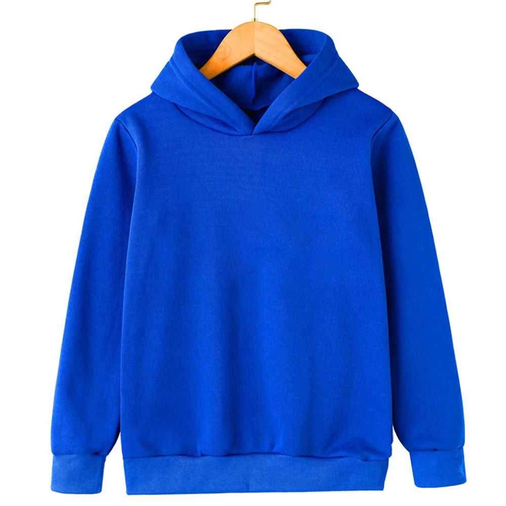 Fashion Kids Boy Hoodies Hoodies 2025 Spring Autumn Girls Casual Hoodies Sweatshirt Kids Solid Color Hoodies Sweatshirt New
