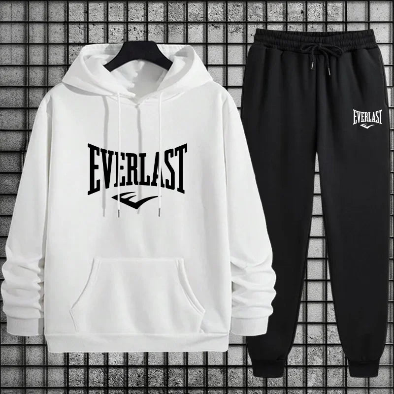 2025 Hot Sale Men's Tracksuit Hoodie and Sweatpants Urban Casual Fashion Sportswear Autumn Male Training Sweatshirt Sports