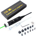 .170-.780 Bore Sighter Kit Collimator Toy Gun Red Green Dot Laser Boresighter .177 to .50 Caliber