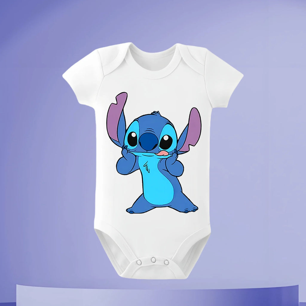 Newborn baby clothing for boys and girls 100% cotton tight-fitting clothes summer short-sleeved jumpsuits infant pajamas 0-24M