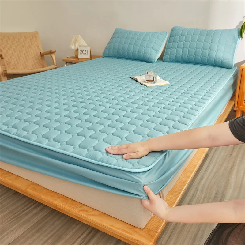 Couple bed Double bed sheets Mattress covers 2 people Bed cover Elastic Fitted Sheet 140x200 Queen  bedspread Bed Linen 150x200