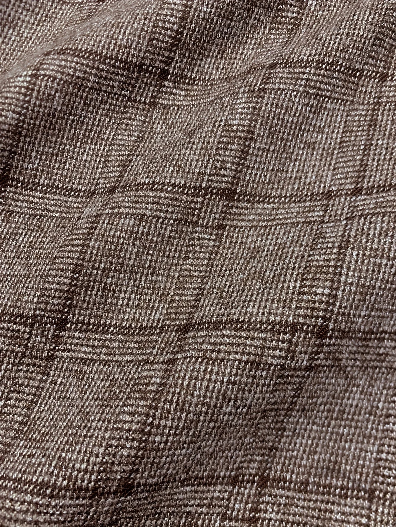 Men's Elegant Neapolitan Woolen Trousers Autumn Winter New Style Slim Fit High Waist Straight Leg Dress Pants with Checkered But