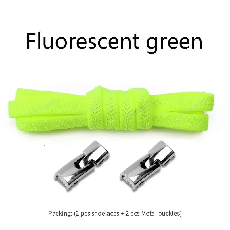 1 Pair Cross Locks Shoelaces for Sneakers Without Ties Elastic Flat Laces Kids Adult No Tie Shoelace Rubber Bands Shoe Laces