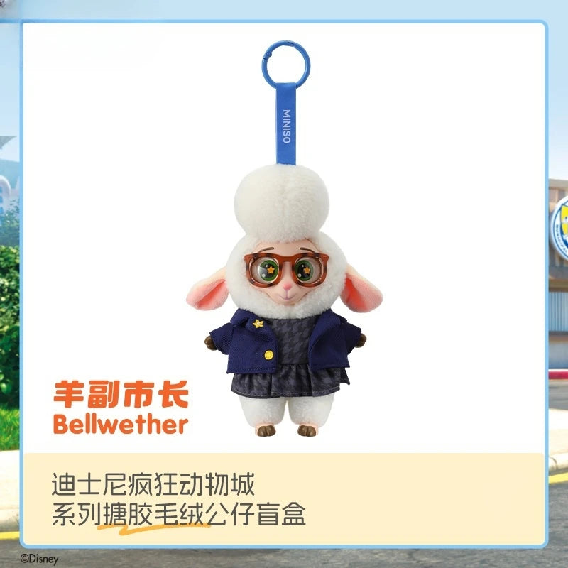 New Genuine Zootopia Vinyl Series Blind Box Cute Cartoon Character Vinyl Plush Bag Pendant Toy Doll Mystery Box Trendy Toys Gift