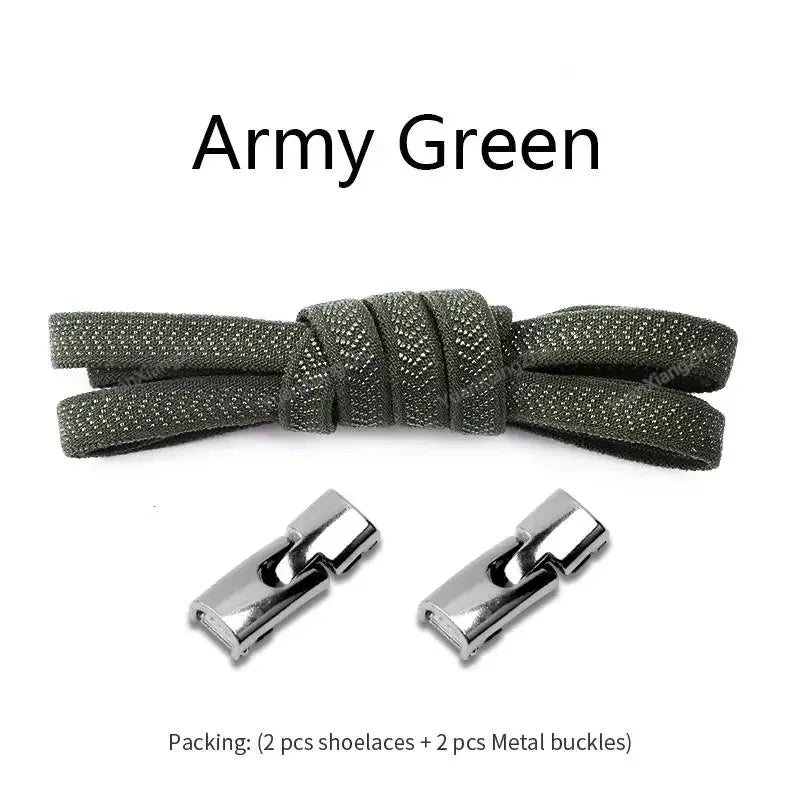 1 Pair Cross Locks Shoelaces for Sneakers Without Ties Elastic Flat Laces Kids Adult No Tie Shoelace Rubber Bands Shoe Laces