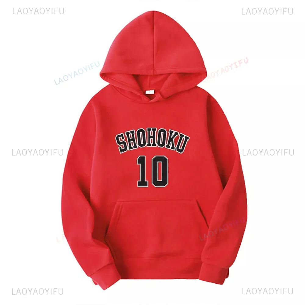 Slam Dunk Shohoku Basketball Sportswear / Warm Up Hoodie Man and Woman Hoodies Fan Gift New in Hoodies & Sweatshirts Y2k Clothes