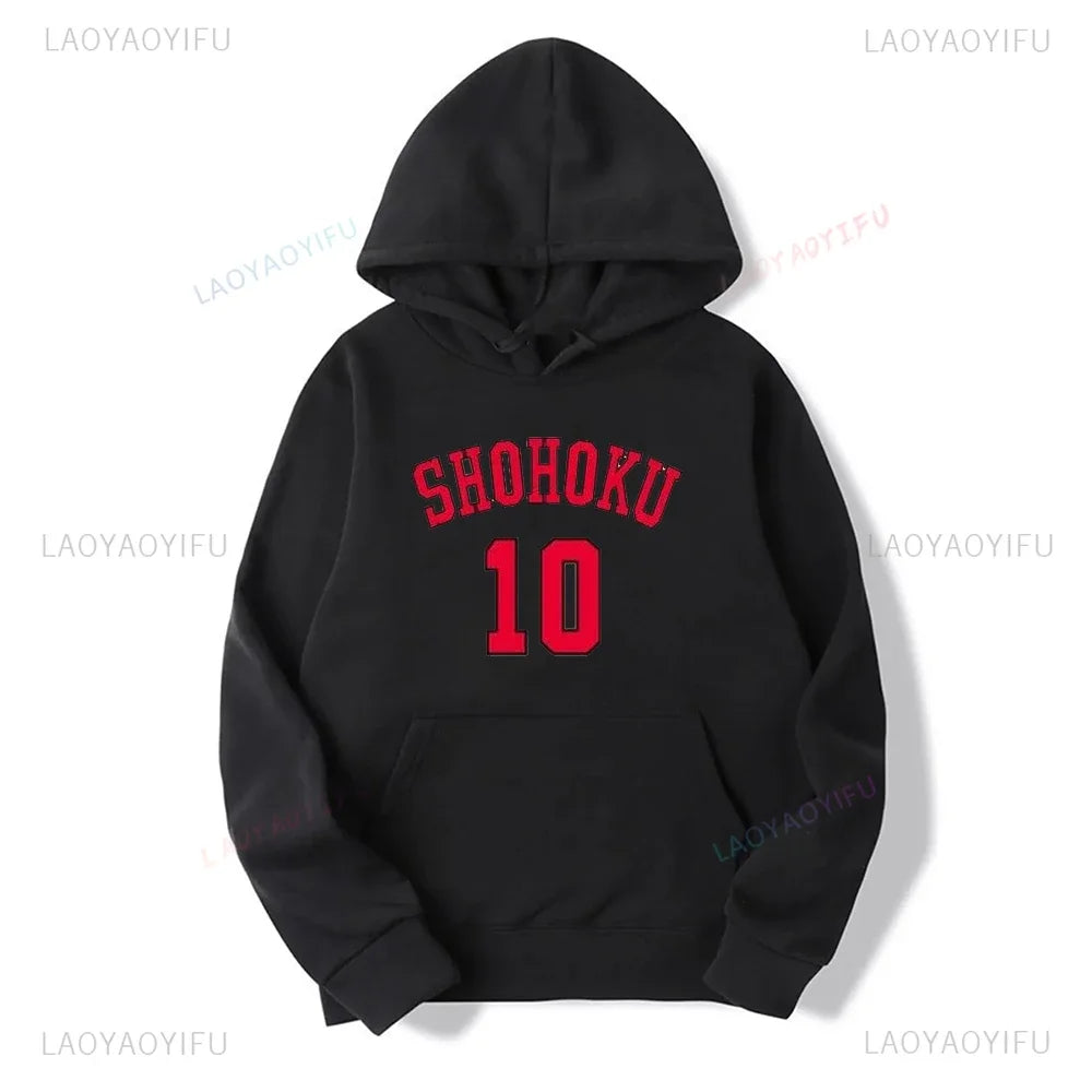 Slam Dunk Shohoku Basketball Sportswear / Warm Up Hoodie Man and Woman Hoodies Fan Gift New in Hoodies & Sweatshirts Y2k Clothes