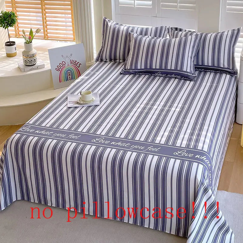 Bed Sheets Four Season Universal Household Fashion Comfortable Breathable Washable Non-slip Bedcover Bedding Luxury Bedspread