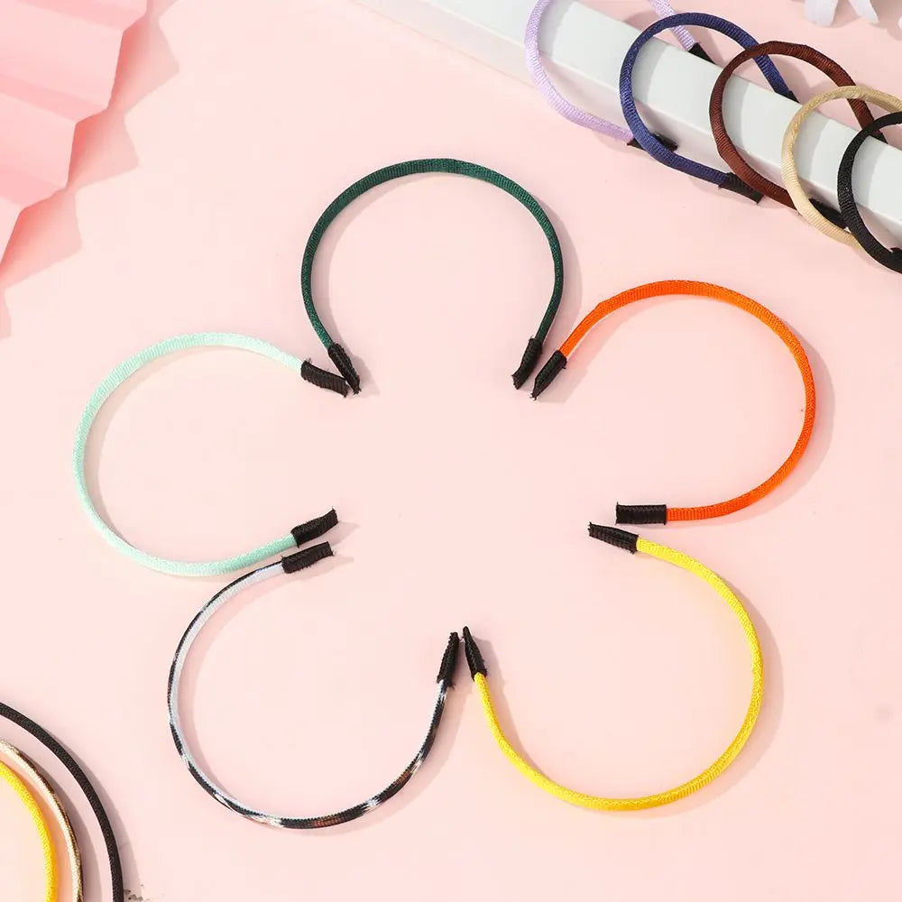 5pcs Cute 1/3 1/4 1/6 1/8 for Doll Headband Materials Doll Hair Decoration Accessories DIY Doll Head Band Parts Doll Girl Gift