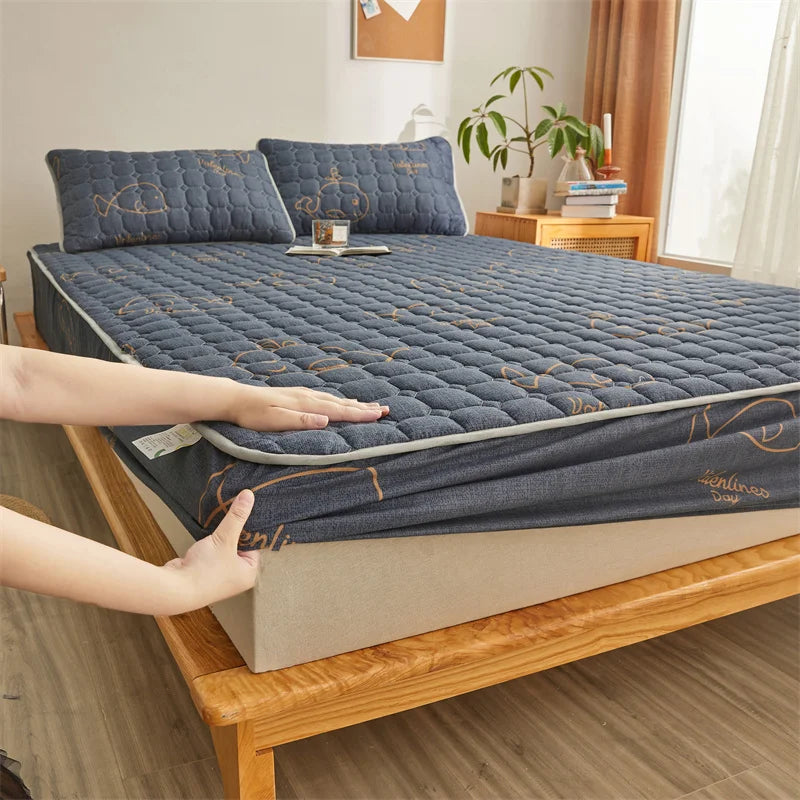 Couple bed Double bed sheets Mattress covers 2 people Bed cover Elastic Fitted Sheet 140x200 Queen  bedspread Bed Linen 150x200