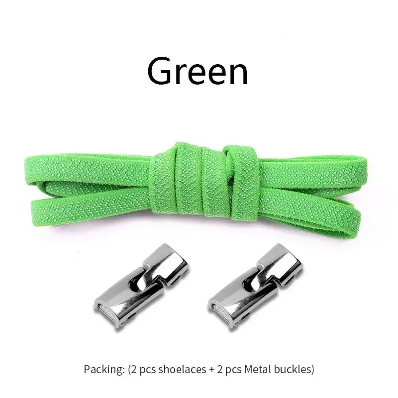 1 Pair Cross Locks Shoelaces for Sneakers Without Ties Elastic Flat Laces Kids Adult No Tie Shoelace Rubber Bands Shoe Laces