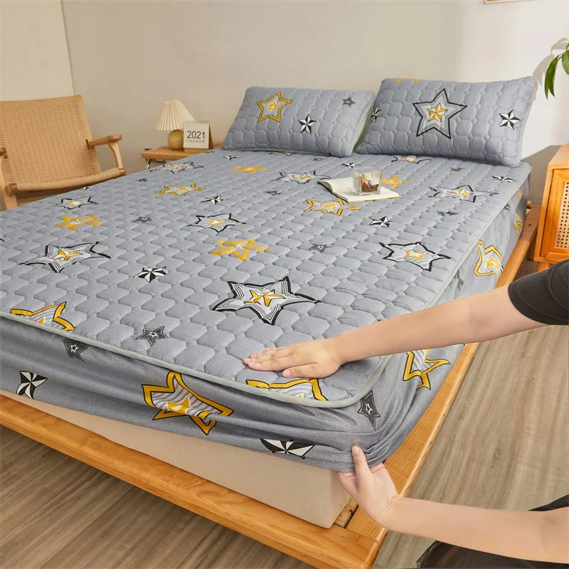 Couple bed Double bed sheets Mattress covers 2 people Bed cover Elastic Fitted Sheet 140x200 Queen  bedspread Bed Linen 150x200