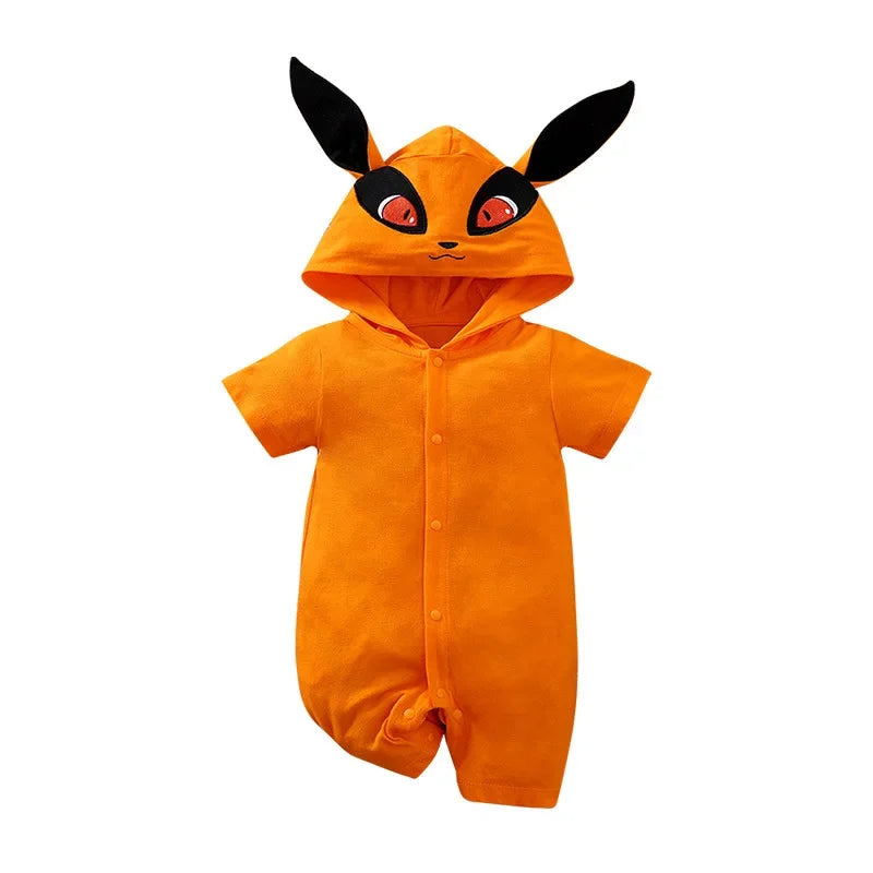 Baby Boy Clothes Toddler Anime Romper Newborn Costume Summer Breathable Climbing Clothes Infant Cosplay Jumpsuit