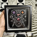 Hollow Knight Silksong Charm Set - Full Collection Magnetic Replica with Display Frame Official Style Collector's Edition