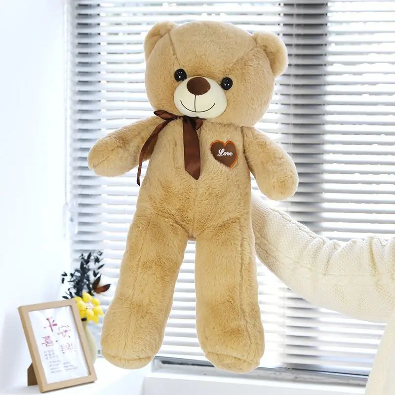 60CM Large Teddy Bear Kawaii Plush Toy Sleep Pillow Cartoon Peripheral Comfort Doll To Give Children Birthday Christmas Gifts