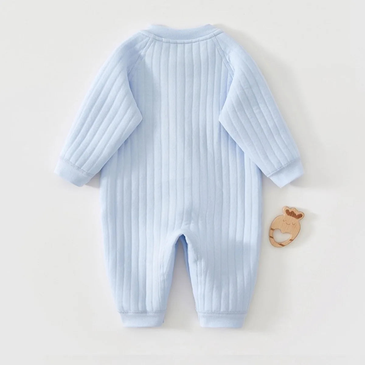 AYNIGIELL High Quality Thickened Warm Jumpsuit for Newborn Boys in Autumn and Winter 0-18 Months Baby Girl Cartoon Dog Pajamas