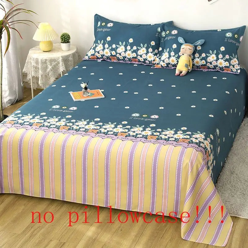 Bed Sheets Four Season Universal Household Fashion Comfortable Breathable Washable Non-slip Bedcover Bedding Luxury Bedspread