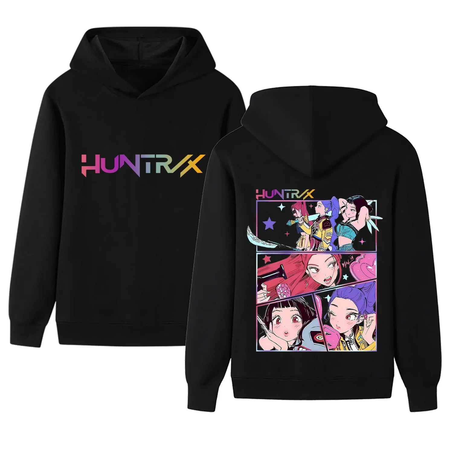 KPOP Fashionable Children's Hoodies for Autumn, Comfortable Hoodies for Boys and Girls with Hoodies and Pullovers