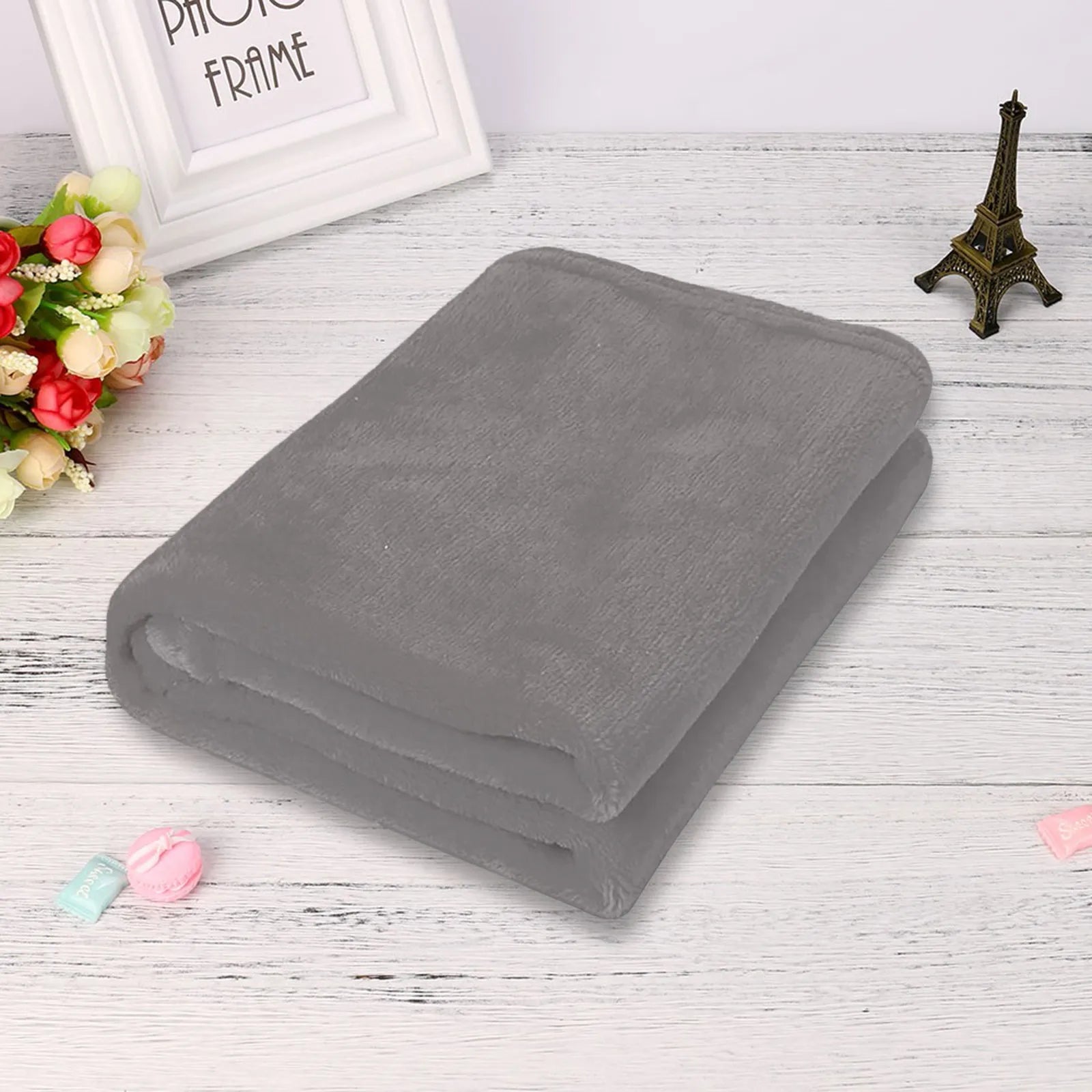 Soft Warm Fleece Flannel Throw Blankets For Beds Faux Fur Solid Color Sofa Cover Bedspread Winter Plush Wool Blanket home Decor