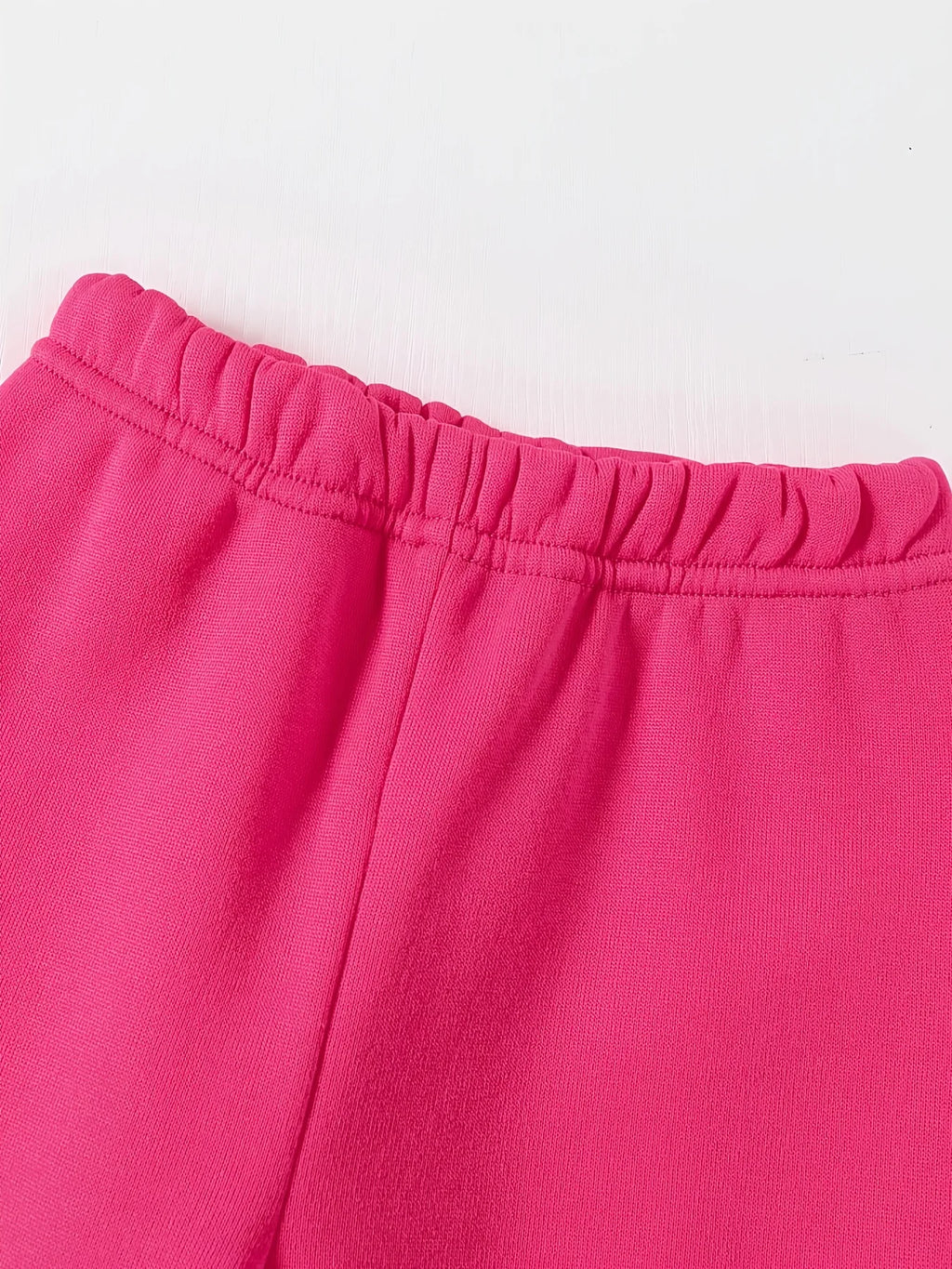 Adorable Baby Girl Print Fleece Sweatshirt And Fashionable Sporty Trousers Set for Autumn Winter Outdoor Activities Newborn Gift