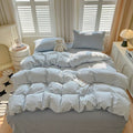 Bed Sheets Set Plaid Style Duvet Cover Pillowcase with Bedsheets Home Bed Linen Sets 이불커버세트 Skin-friendly Bedclothes