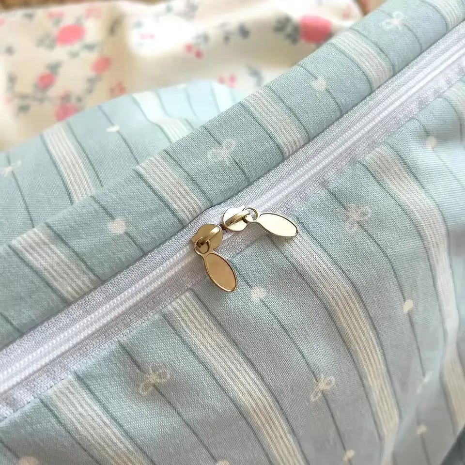 Bedding Set Simple Style Duvet Cover Pillowcase with Bedsheet Home Bedclothes Boys Girls Room Bed Sheet Sets 이불세트