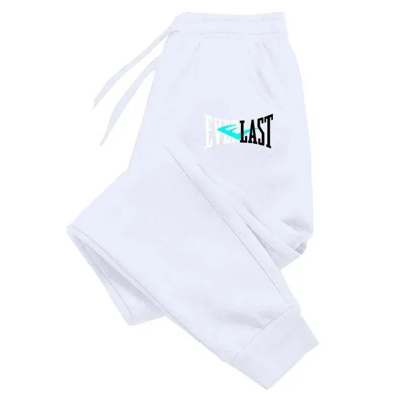 Fashionable casual men's and women's sportswear pants, running pants, and trendy street-style suspenders