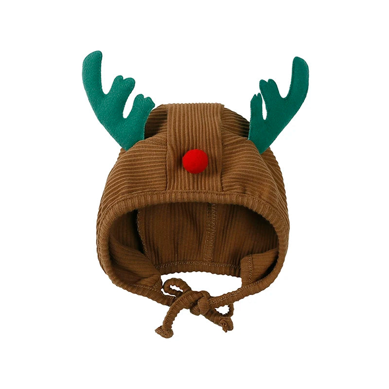 2025 Cute Newborn Knit Pants with Hat Baby Boys Girls Trousers Clothes Soild Cotton Toddler Outfits Infant Leggings Clothing