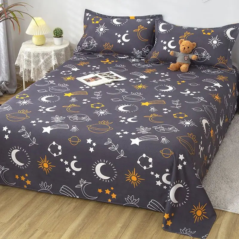 Bed Sheets Four Season Universal Household Fashion Comfortable Breathable Washable Non-slip Bedcover Bedding Luxury Bedspread