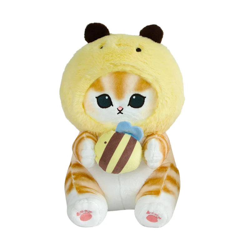 Mofusand Genuine Shark Cat Forest Series Cat Fu Plush Doll Girl Heart Gift Cute Doll Ornaments Pendant Keychain Girl Gift