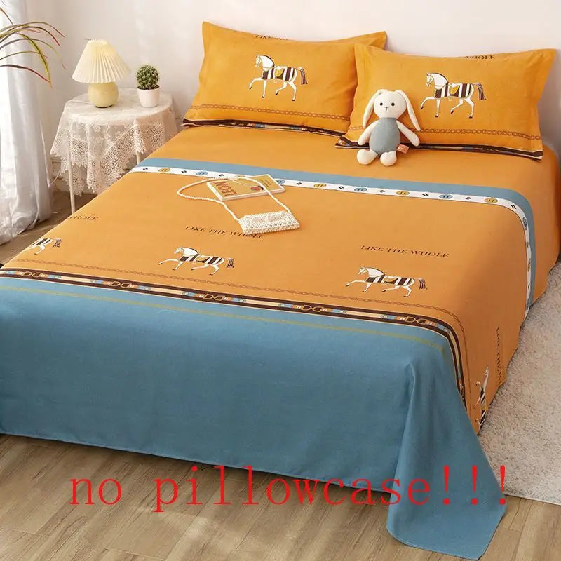 Bed Sheets Four Season Universal Household Fashion Comfortable Breathable Washable Non-slip Bedcover Bedding Luxury Bedspread