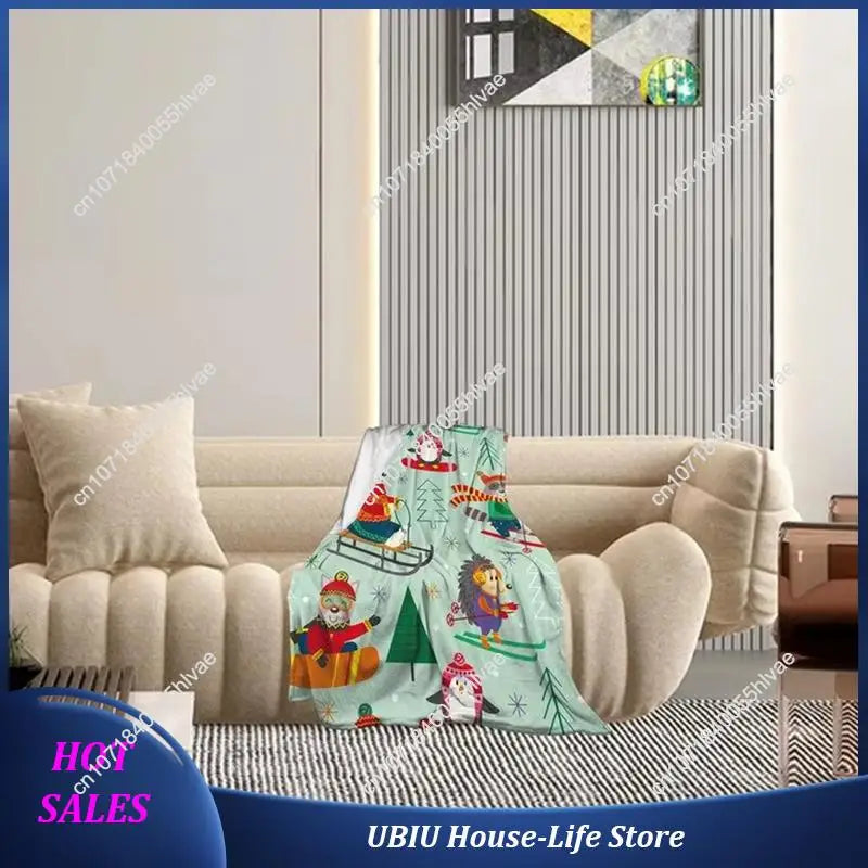 Cute Blanket Adults Gifts Blankets For Kids Bedding Decor Bed Bedroom Bedding Supplies-Best Selling