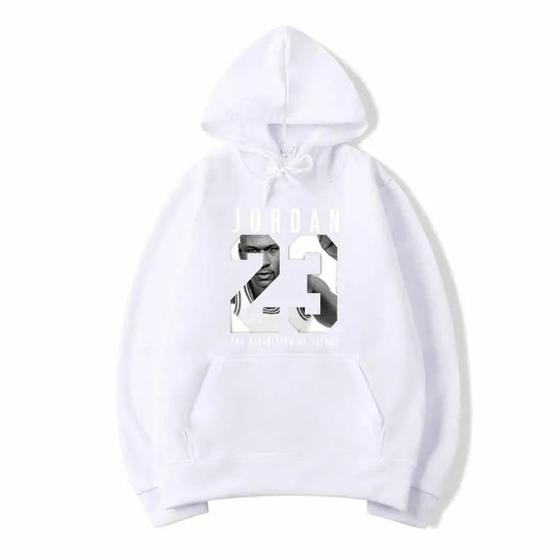 Men's Hoodies 23 Letter Printing Hoodies Mens Autumn Loose Sweatshirt Craetive Fleece Hoody Casual Hip Hop Streetwear XS-5XL