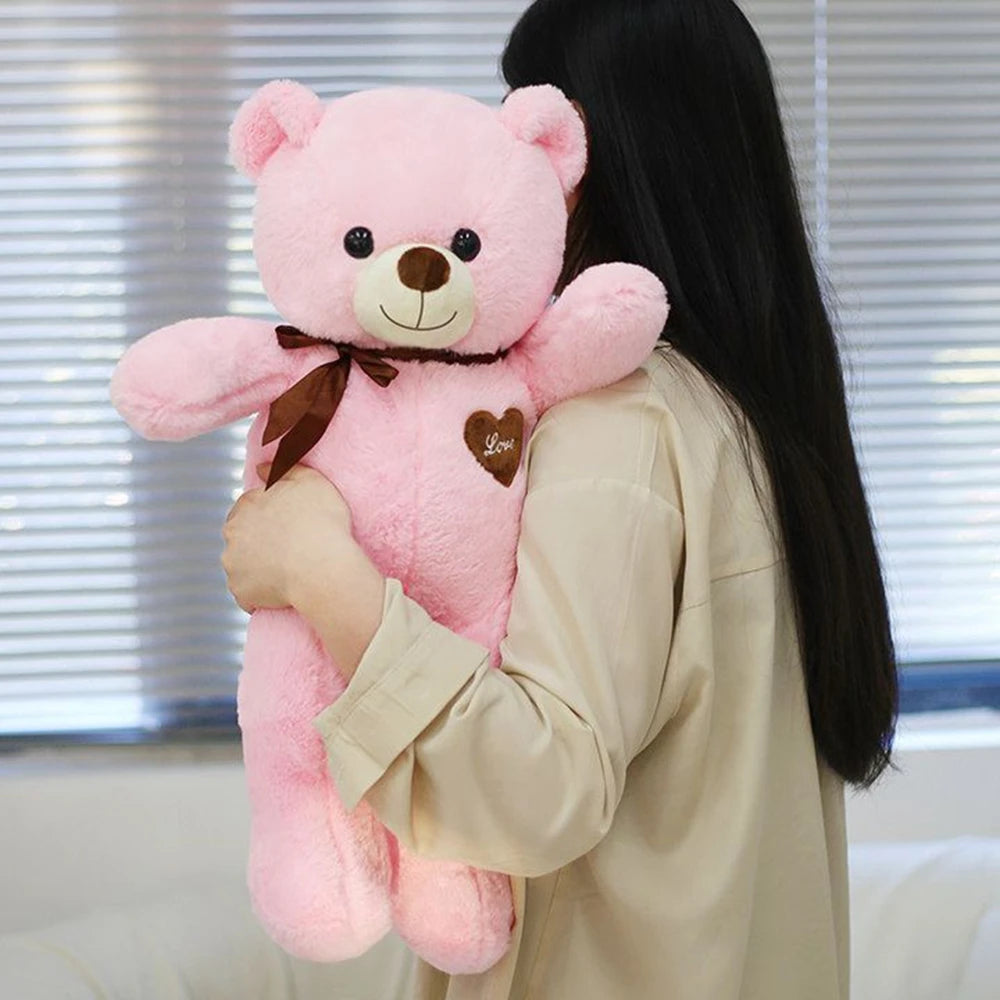 60CM Large Teddy Bear Kawaii Plush Toy Sleep Pillow Cartoon Peripheral Comfort Doll To Give Children Birthday Christmas Gifts
