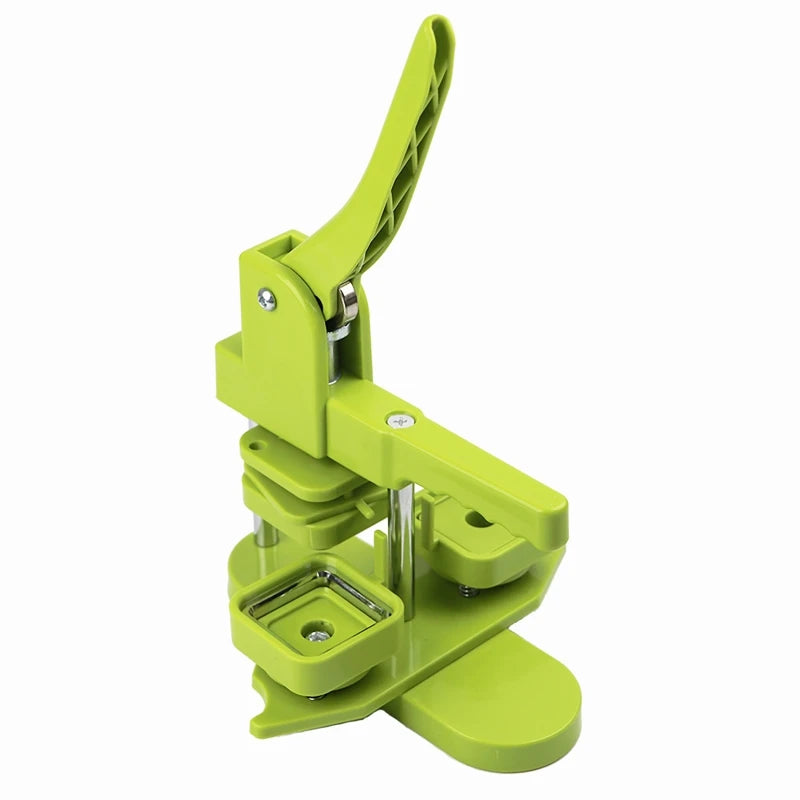 Square Badge Button Maker 50x50mm Machine Rotary Button Press For Refrigerator Magnet Making Button Badge Manual DIY Art Craft