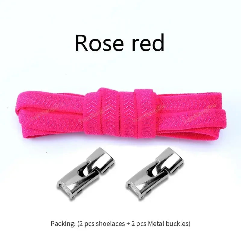 1 Pair Cross Locks Shoelaces for Sneakers Without Ties Elastic Flat Laces Kids Adult No Tie Shoelace Rubber Bands Shoe Laces