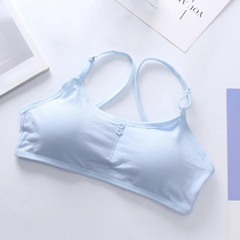 Teenage Underwear For Girls Children Young Training Bra For Kids Teens Puberty