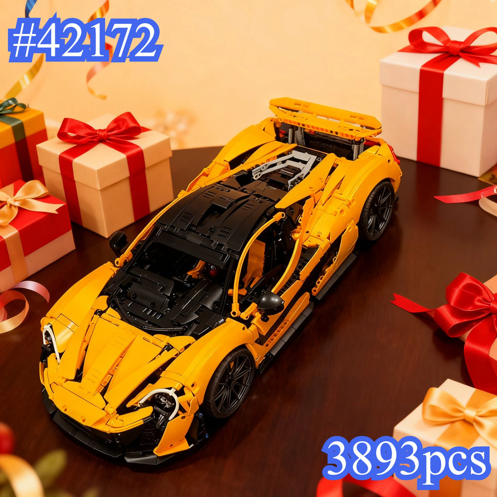 Super Racing Car Model 42172 Building Blocks Sets Compatible with Legoed Particles Suitable for Christmas Gifts 3893pcs