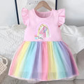 Baby Girls Birthday Outfits Dresses 1 2 3 4 Years Baby Birthday Dress Summer Kids Girl Casual Princess Dresses Kids Clothes