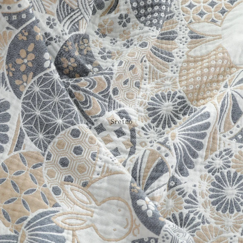 Bohemian Style Cotton Throw Blanket Bedspread on The Warm Soft Breathable Comforter Sofa Cover Home Decor Summer Quilt Mantas